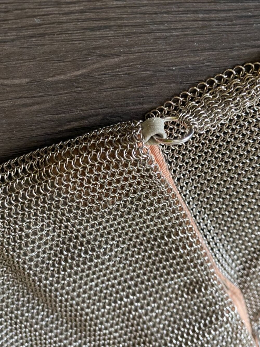 Vintage 60s Designer Purse, Leo Narducci for WHITING & DAVIS Metal Mesh, Strap - Picture 7 of 16